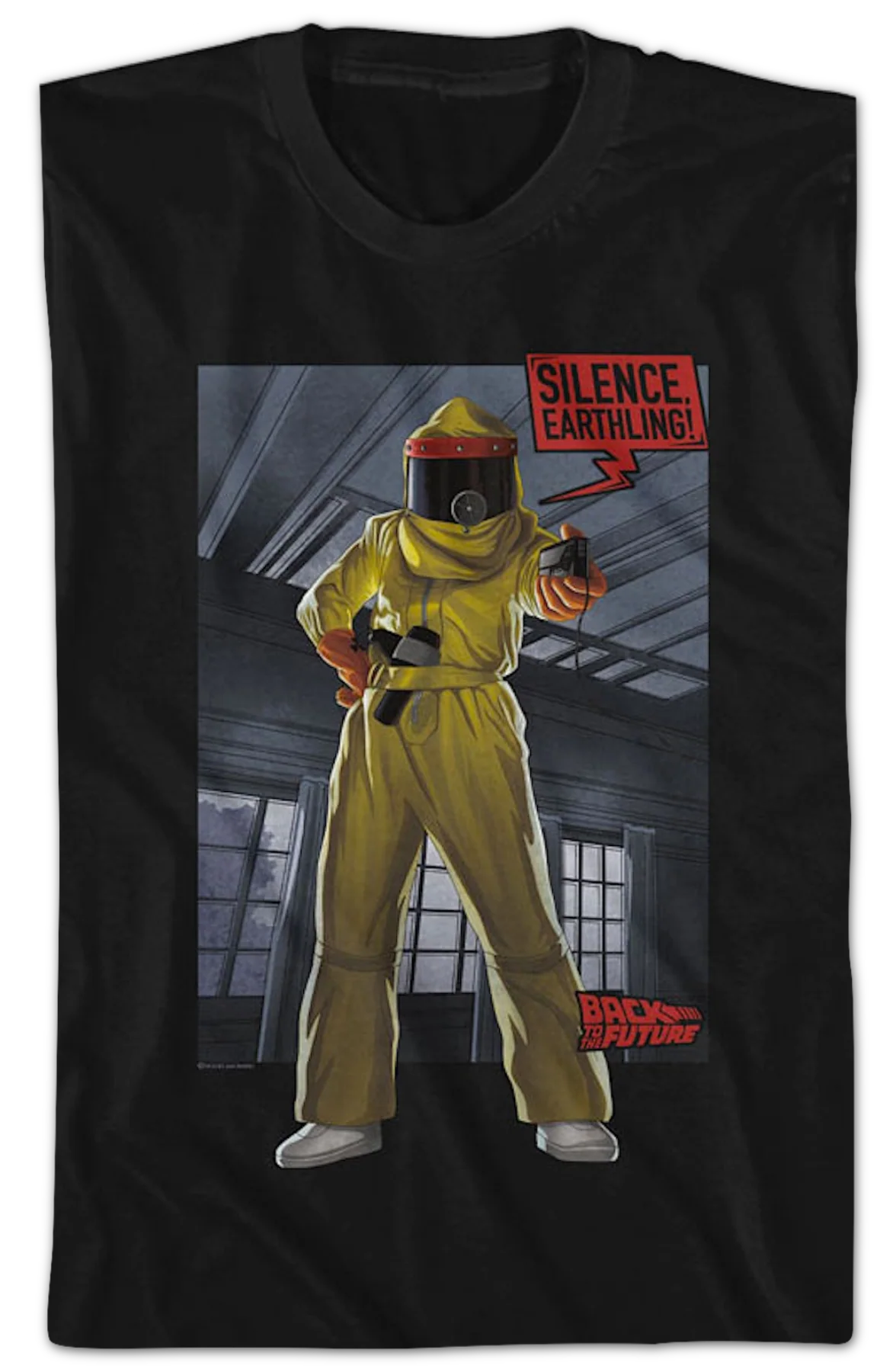 Silence Earthling Back To The Future T-Shirt - Image 2