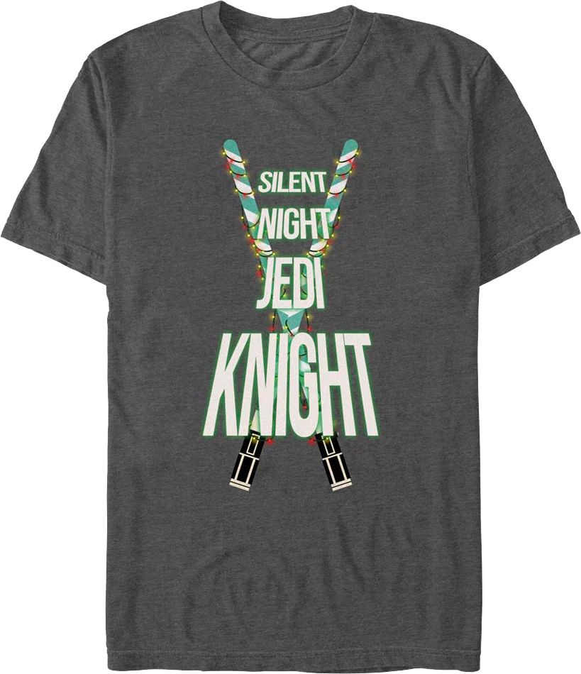 Silent Night Jedi Knight Star Wars T-Shirt