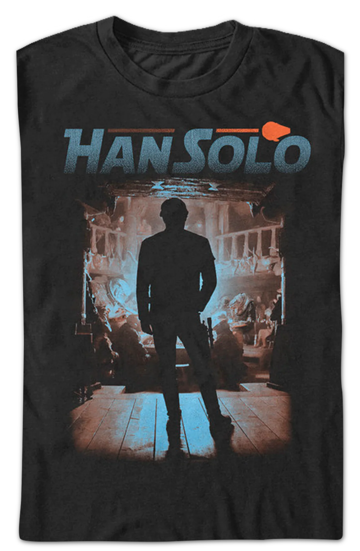 Silhouette Han Solo Star Wars T-Shirt - Image 2