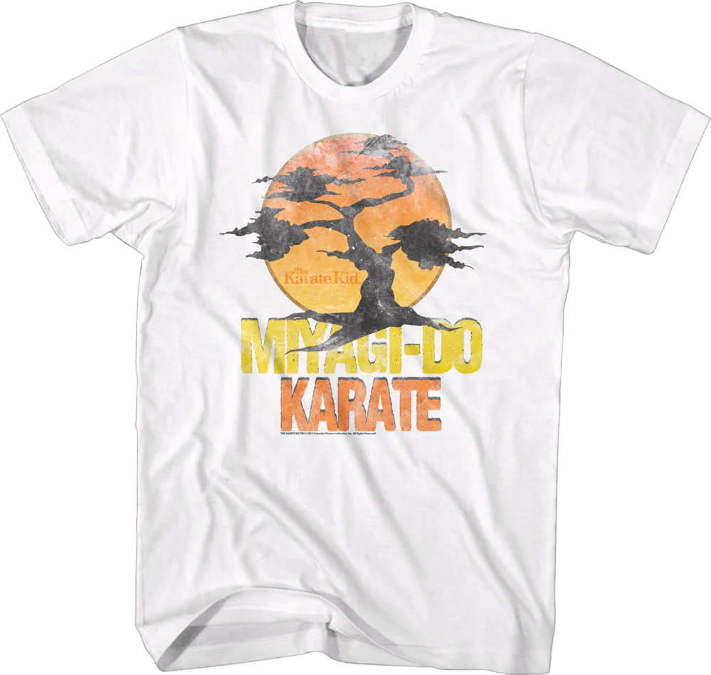 Silhouette Miyagi-Do Karate Kid T-Shirt