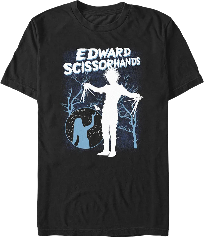 Silhouettes Edward Scissorhands T-Shirt
