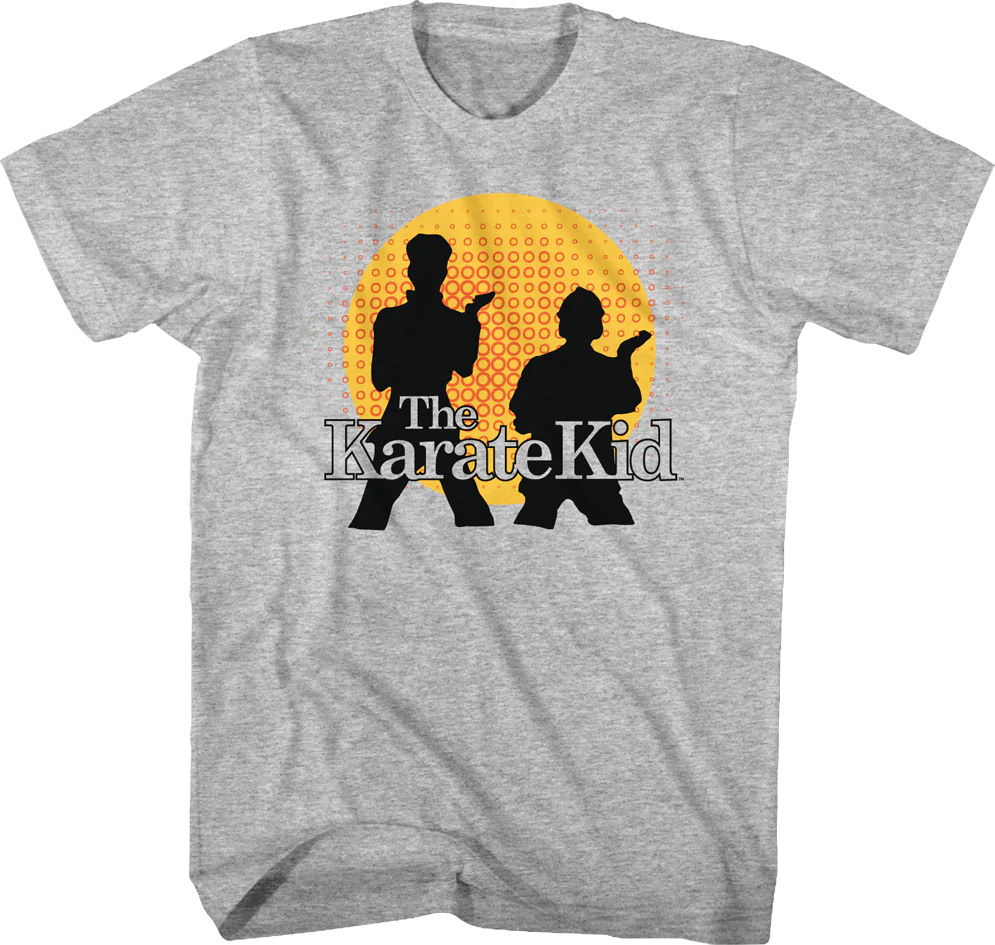 Silhouettes Karate Kid T-Shirt