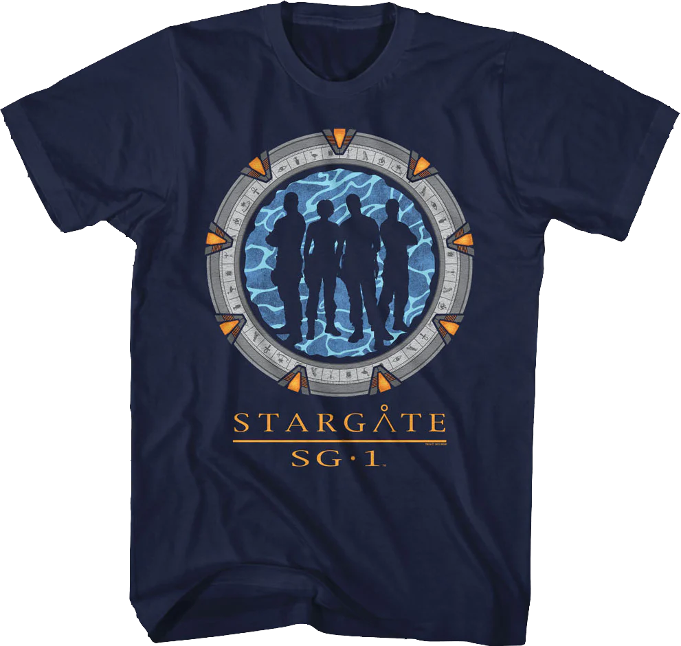 Silhouettes Stargate SG-1 T-Shirt