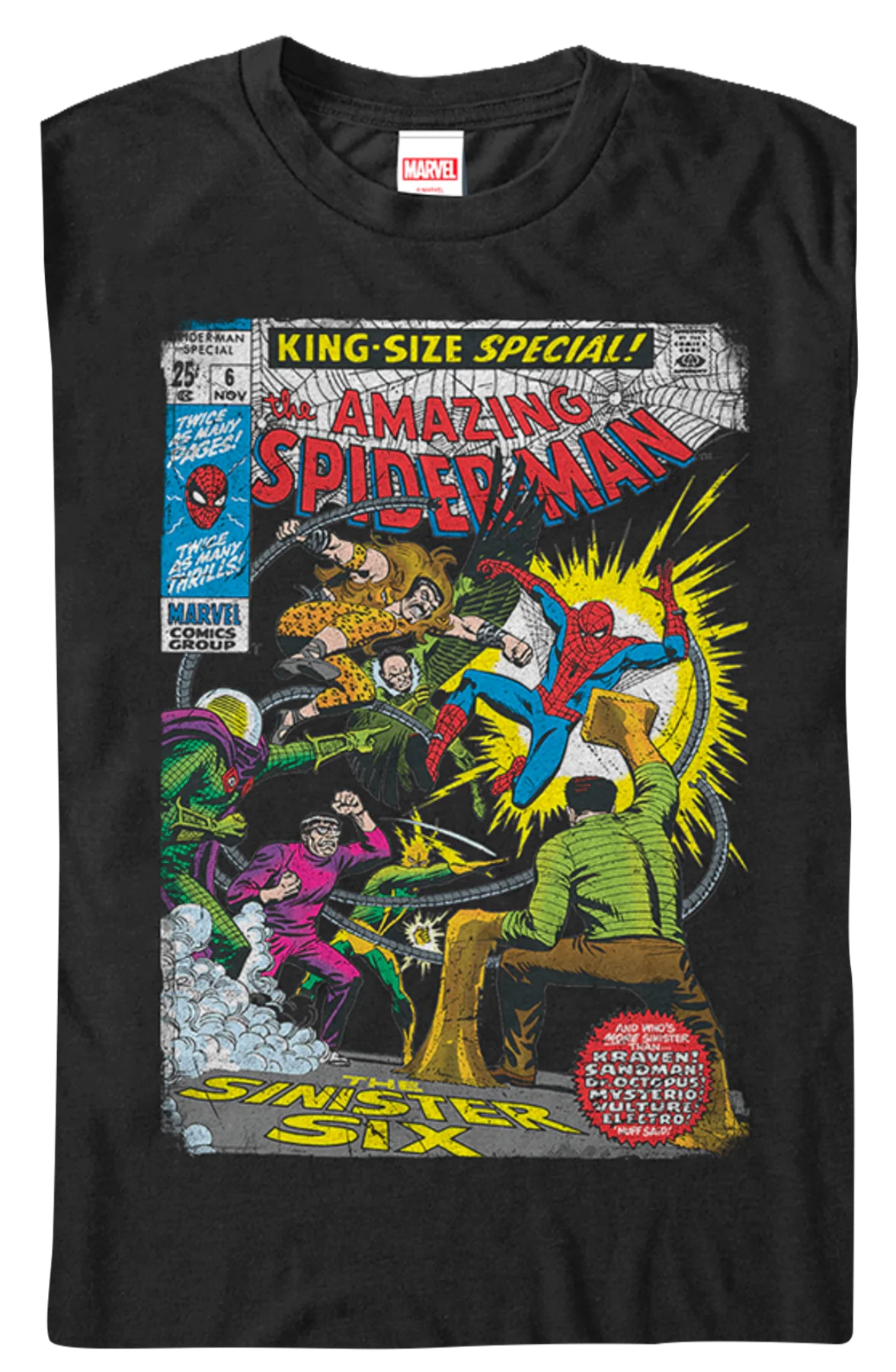 Sinister Six Spider-Man T-Shirt - Image 2