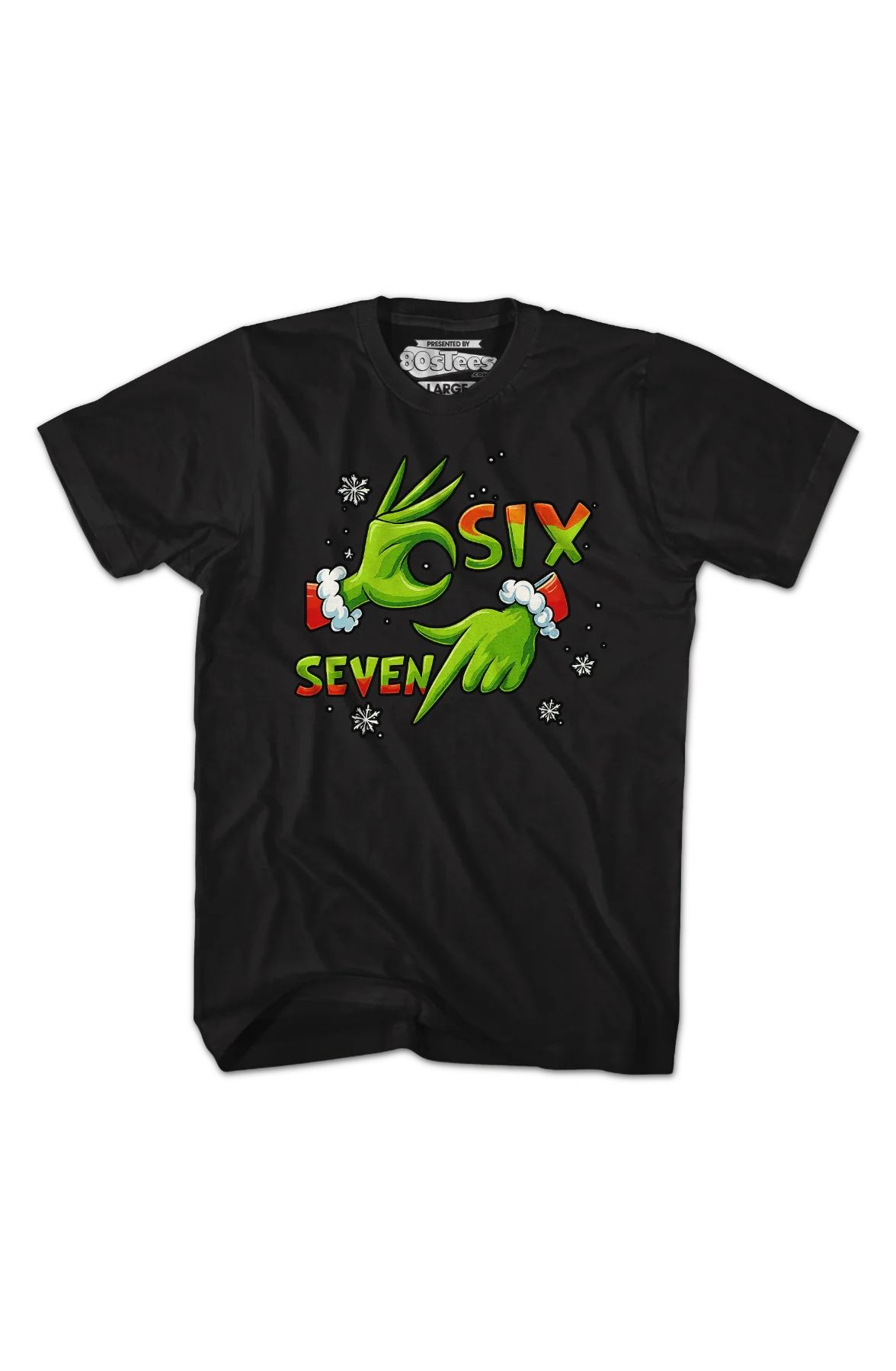 Six Seven Christmas T-Shirt - Image 2