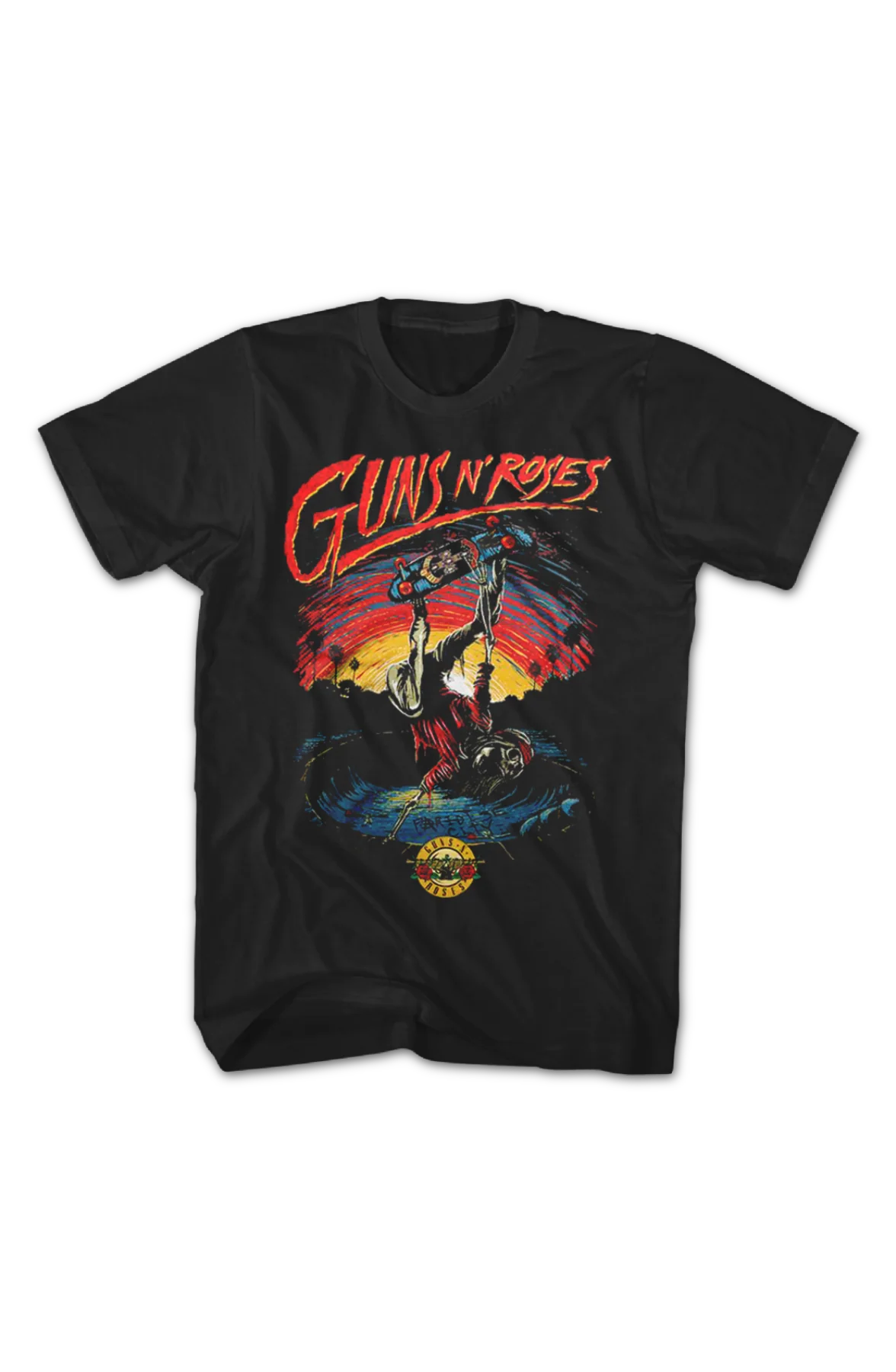 Skateboard Guns N' Roses T-Shirt - Image 2