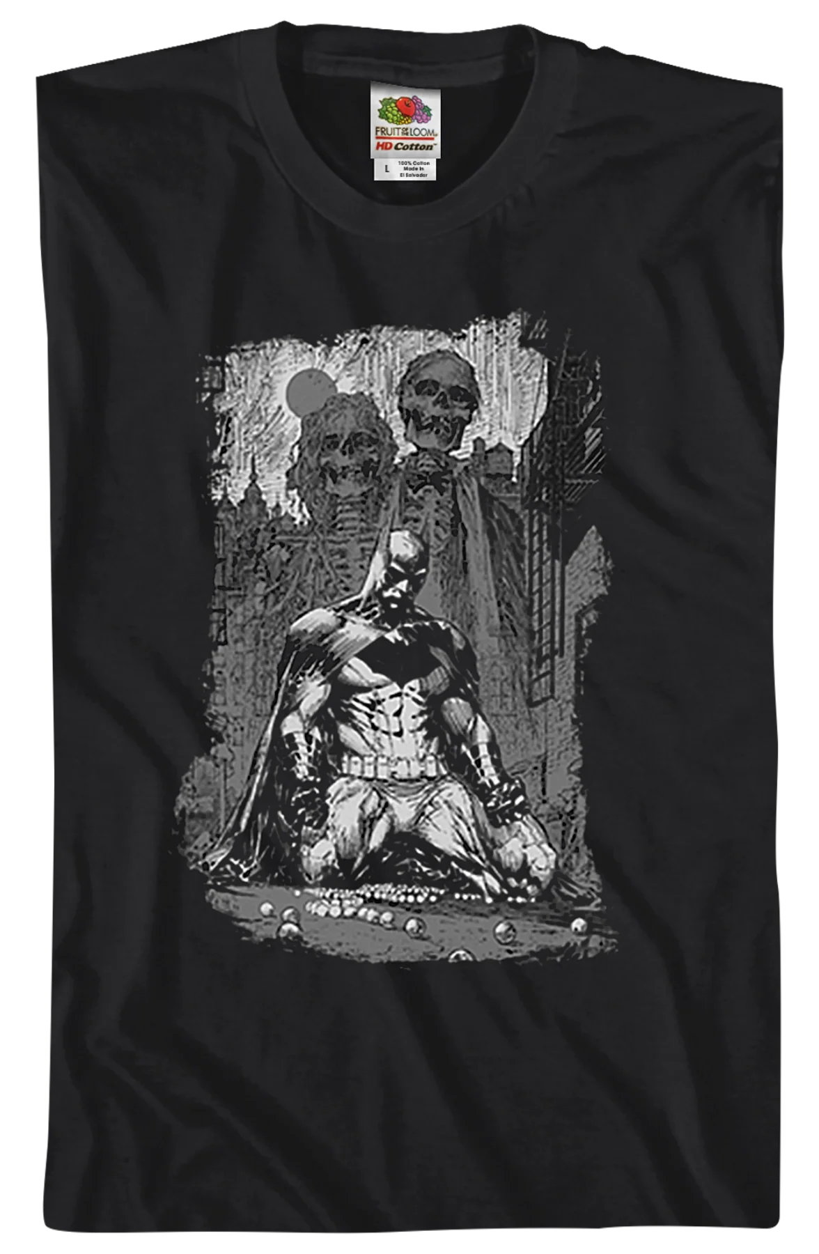 Skeletons Batman T-Shirt - Image 2
