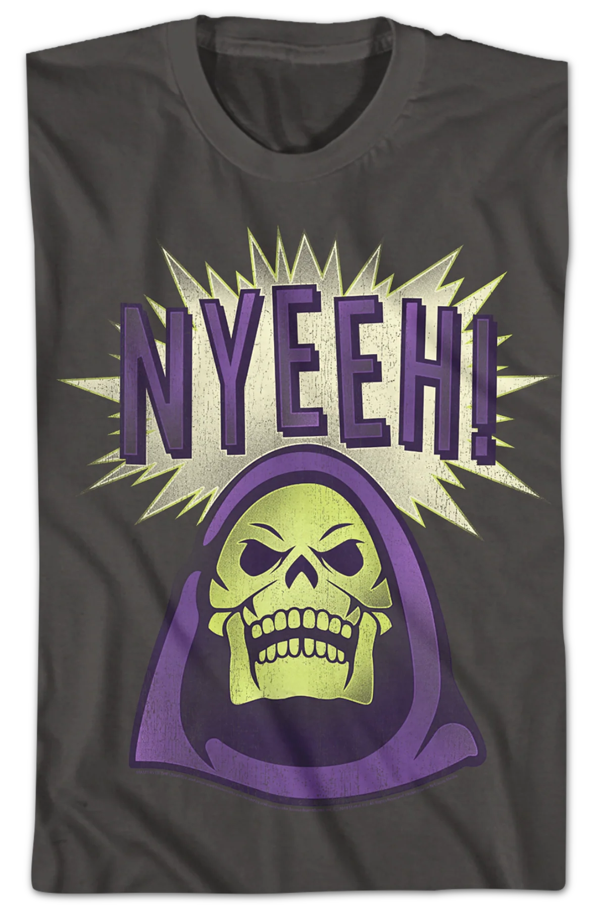 Skeletor Nyeeh Masters of the Universe T-Shirt - Image 2