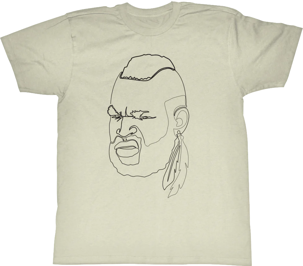 Sketch Mr. T Shirt