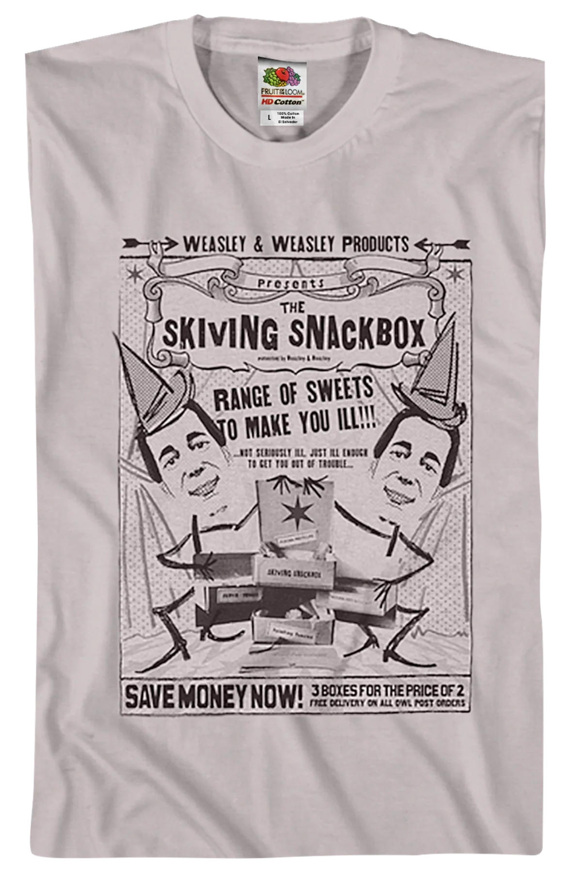 Skiving Snackbox Harry Potter T-Shirt - Image 2