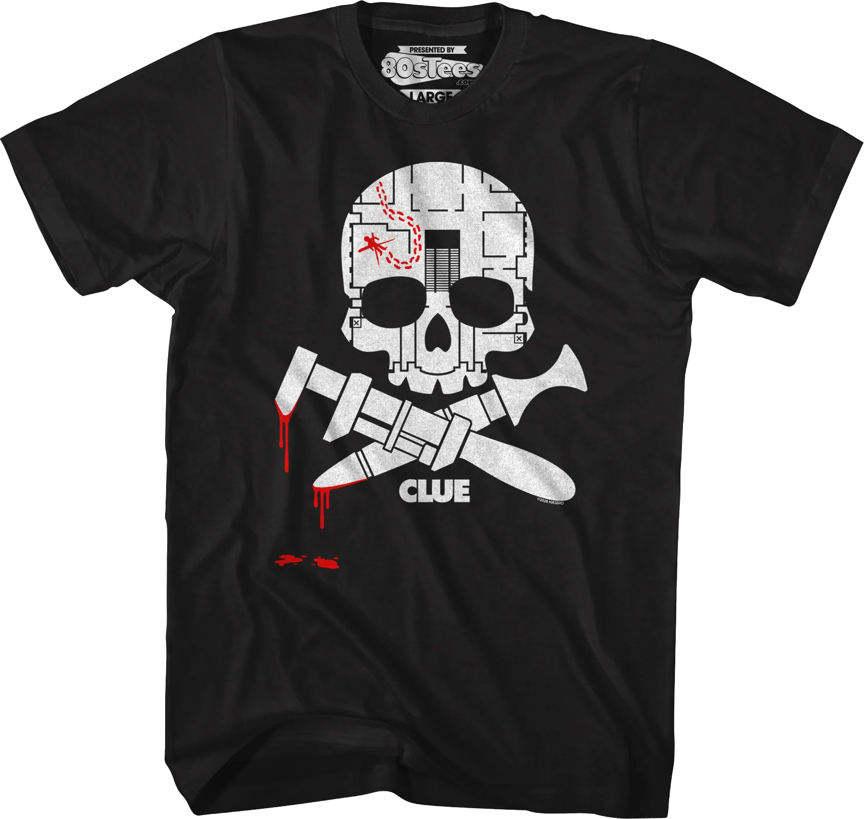 Skull & Cross Wrenches Clue T-Shirt