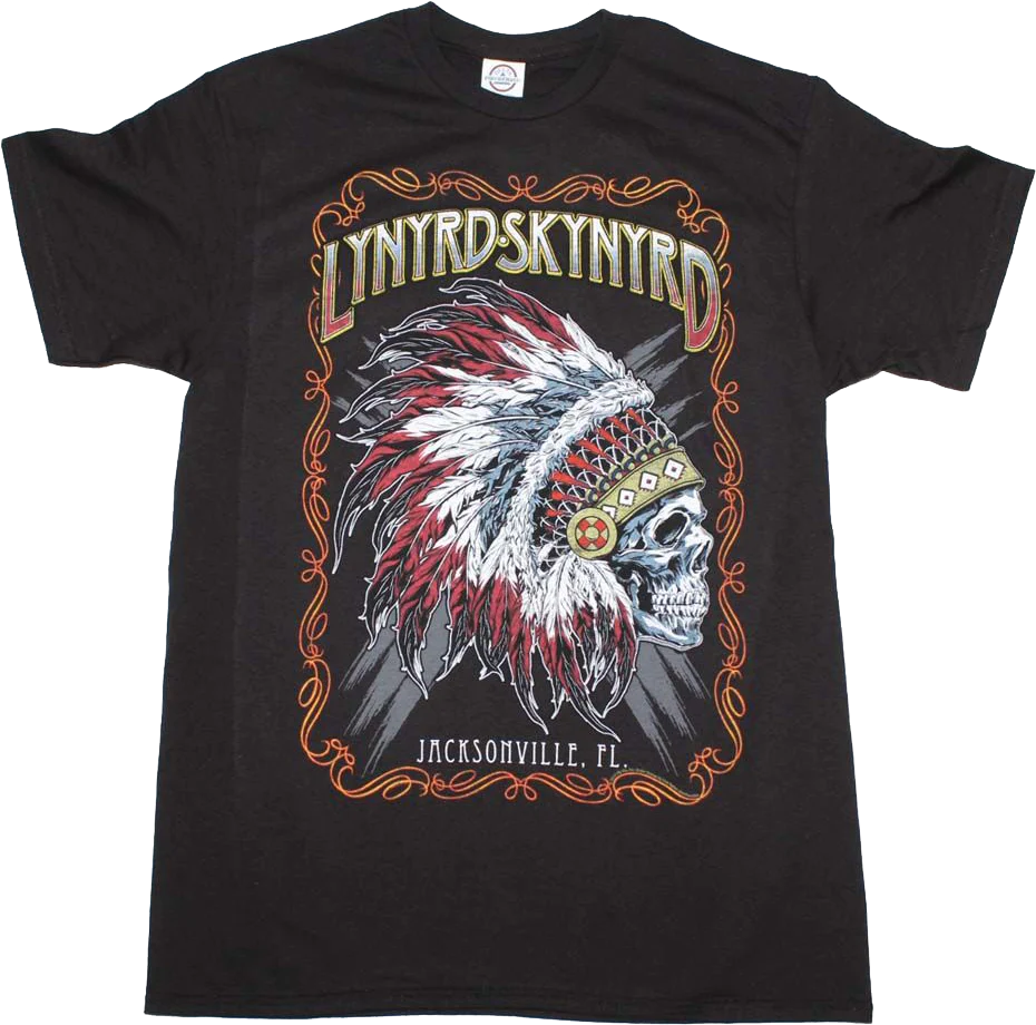 Skull Headdress Lynyrd Skynyrd T-Shirt