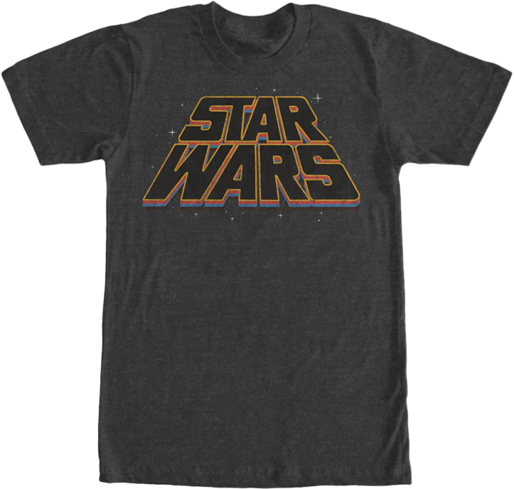 Slanted Logo Star Wars T-Shirt
