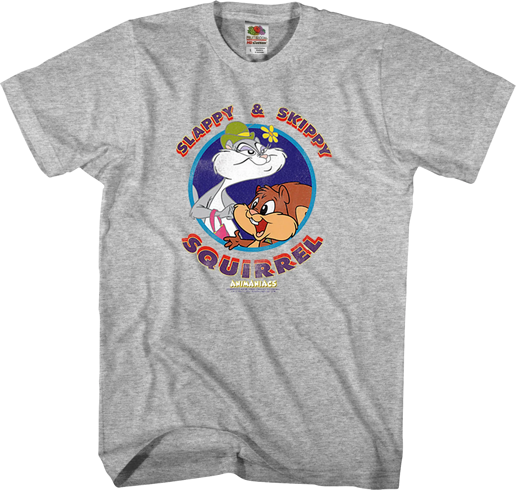 Slappy and Skippy Squirrel Animaniacs T-Shirt