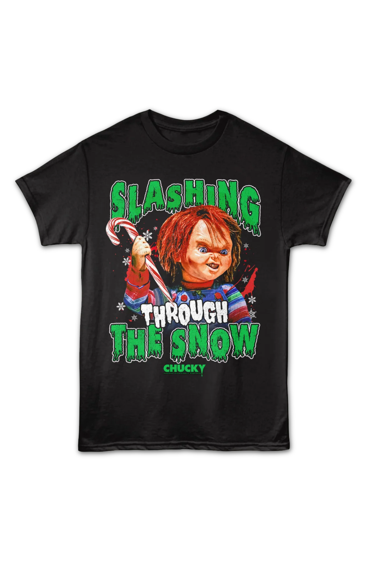 Slashing Through The Snow Child's Play T-Shirt - Image 2