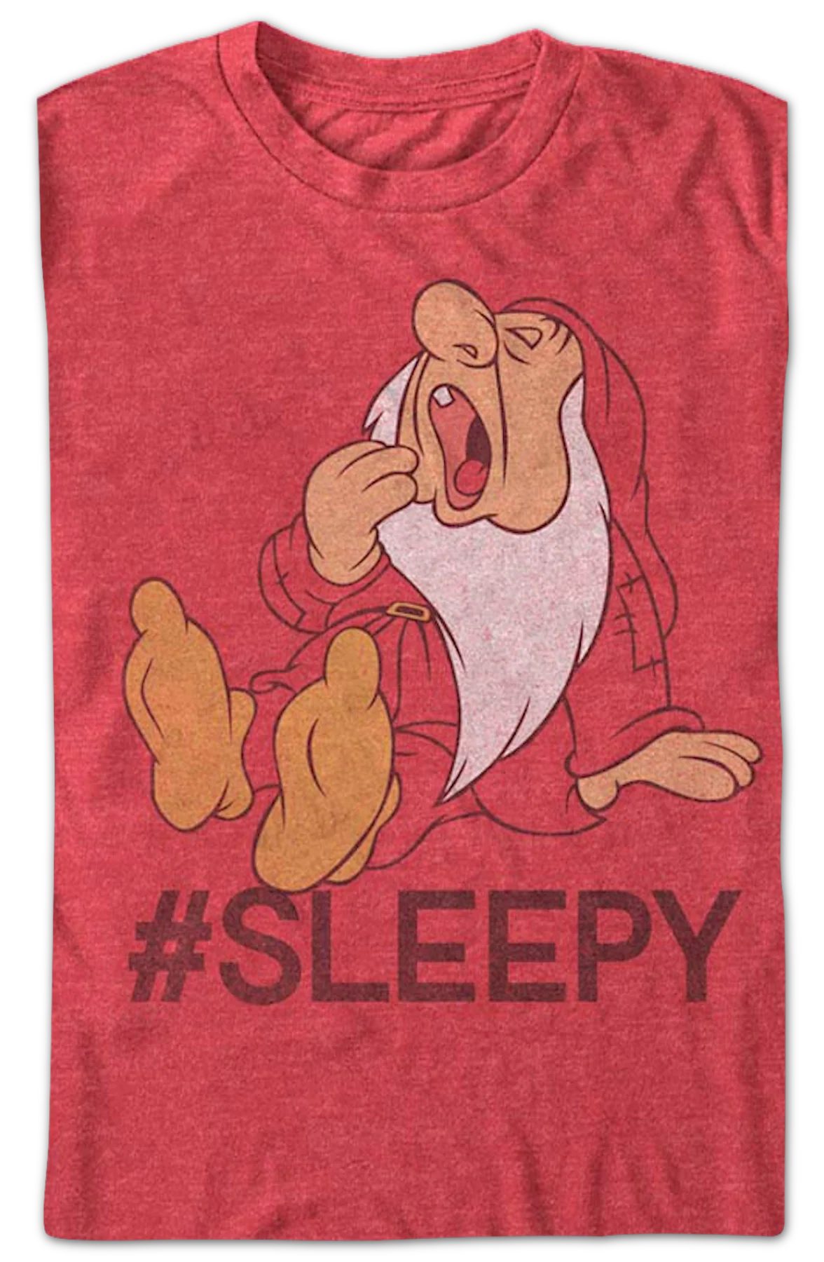 Sleepy Snow White and the Seven Dwarfs T-Shirt - Image 2