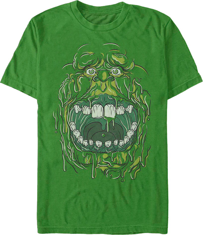 Slimer Face Ghostbusters T-Shirt