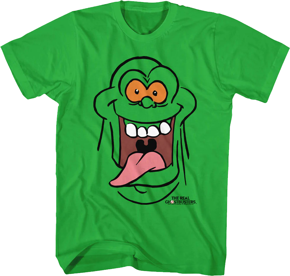Slimer's Face Real Ghostbusters T-Shirt