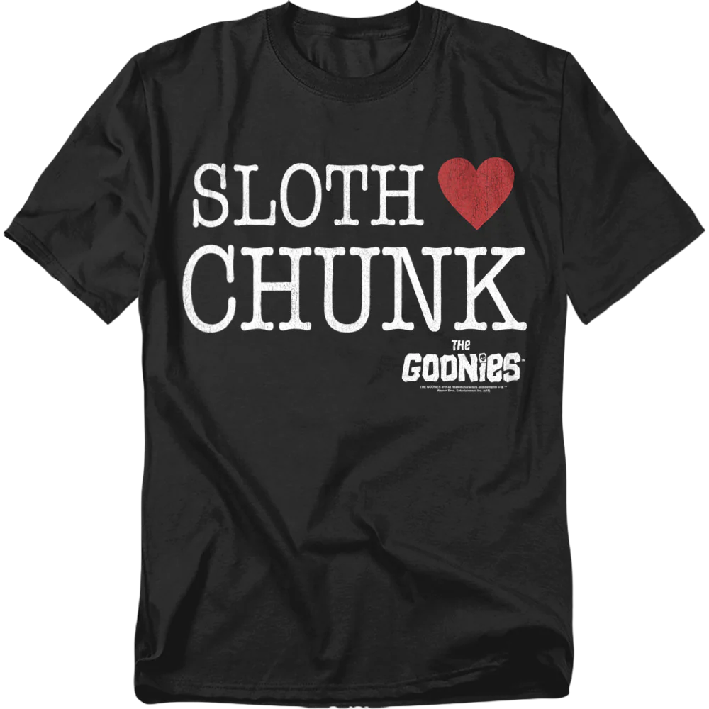 Sloth Loves Chunk Goonies T-Shirt - Image 2