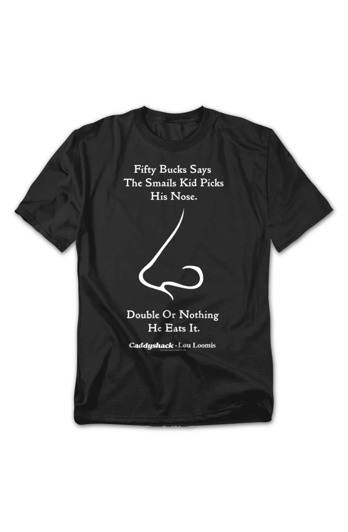 Smails Kid Picks His Nose Caddyshack T-Shirt - Image 2