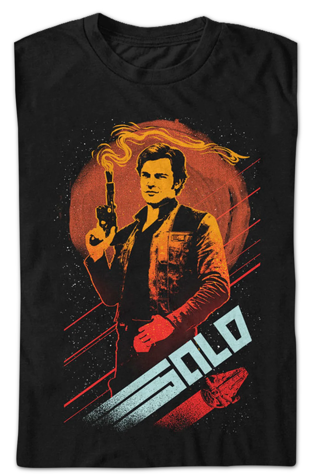 Smoking Gun Solo Star Wars T-Shirt - Image 2