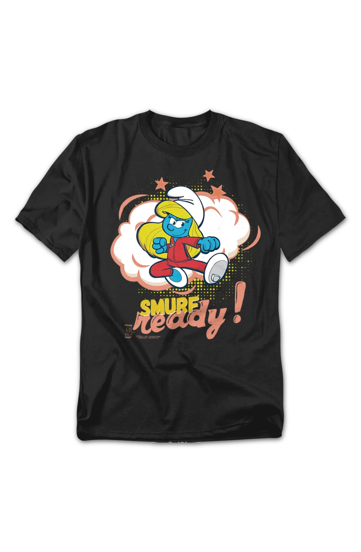 Smurf Ready Smurfs T-Shirt - Image 2