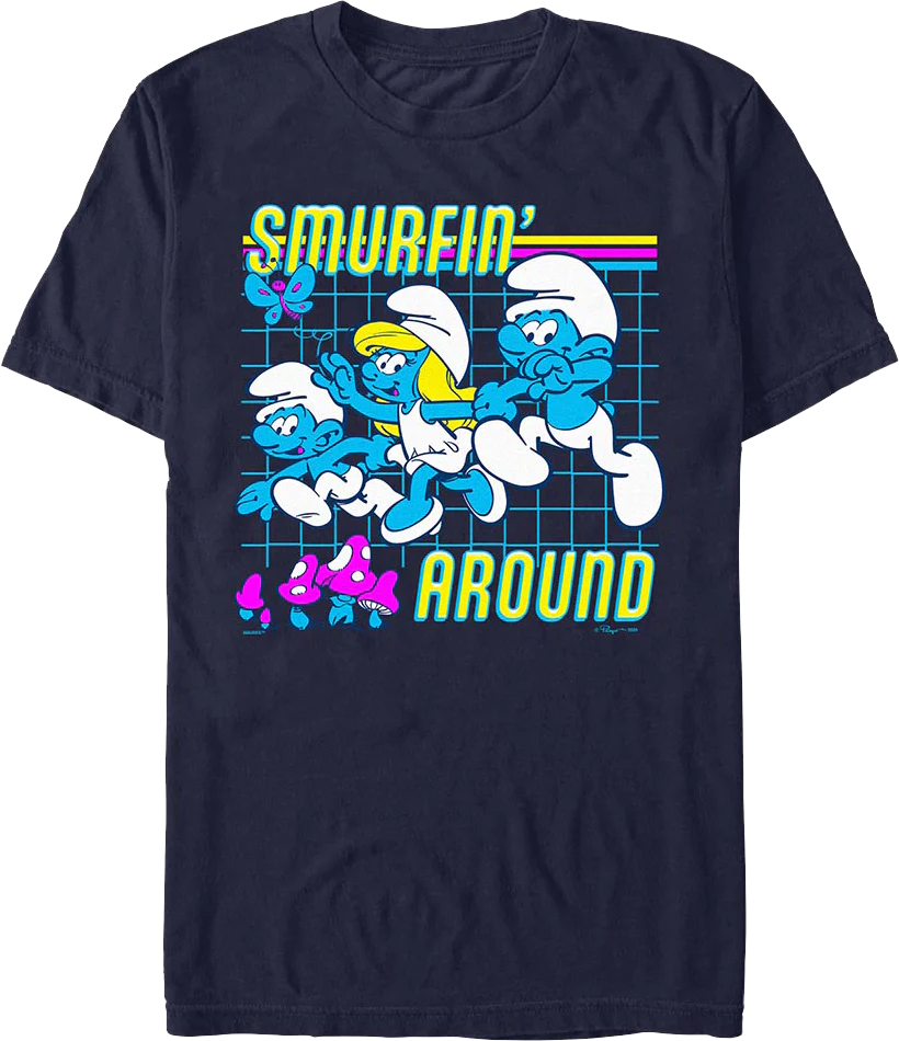 Smurfin' Around Smurfs T-Shirt