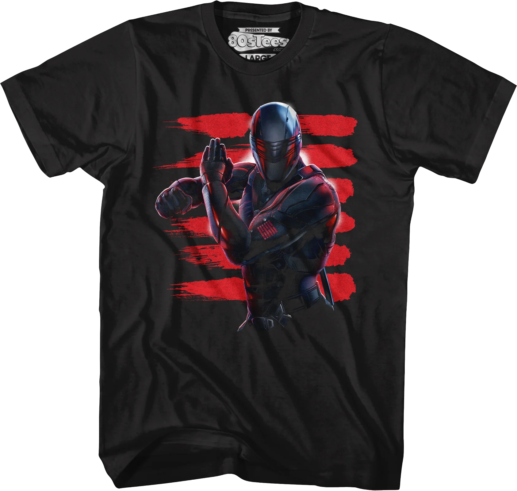 Snake Eyes Action Pose GI Joe T-Shirt
