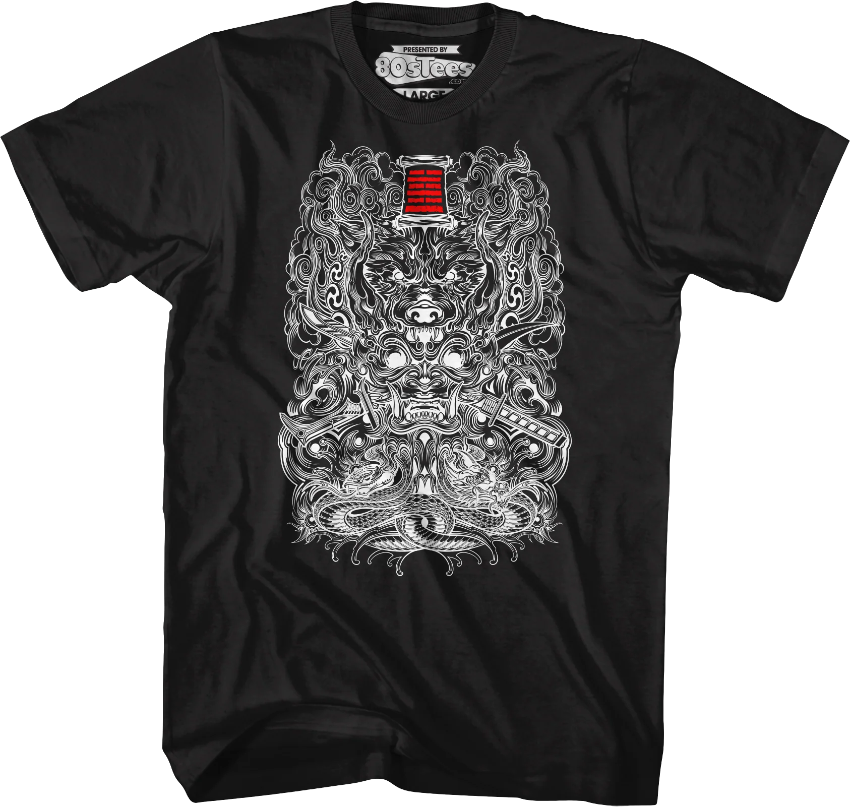 Snake Eyes Tattoo GI Joe T-Shirt