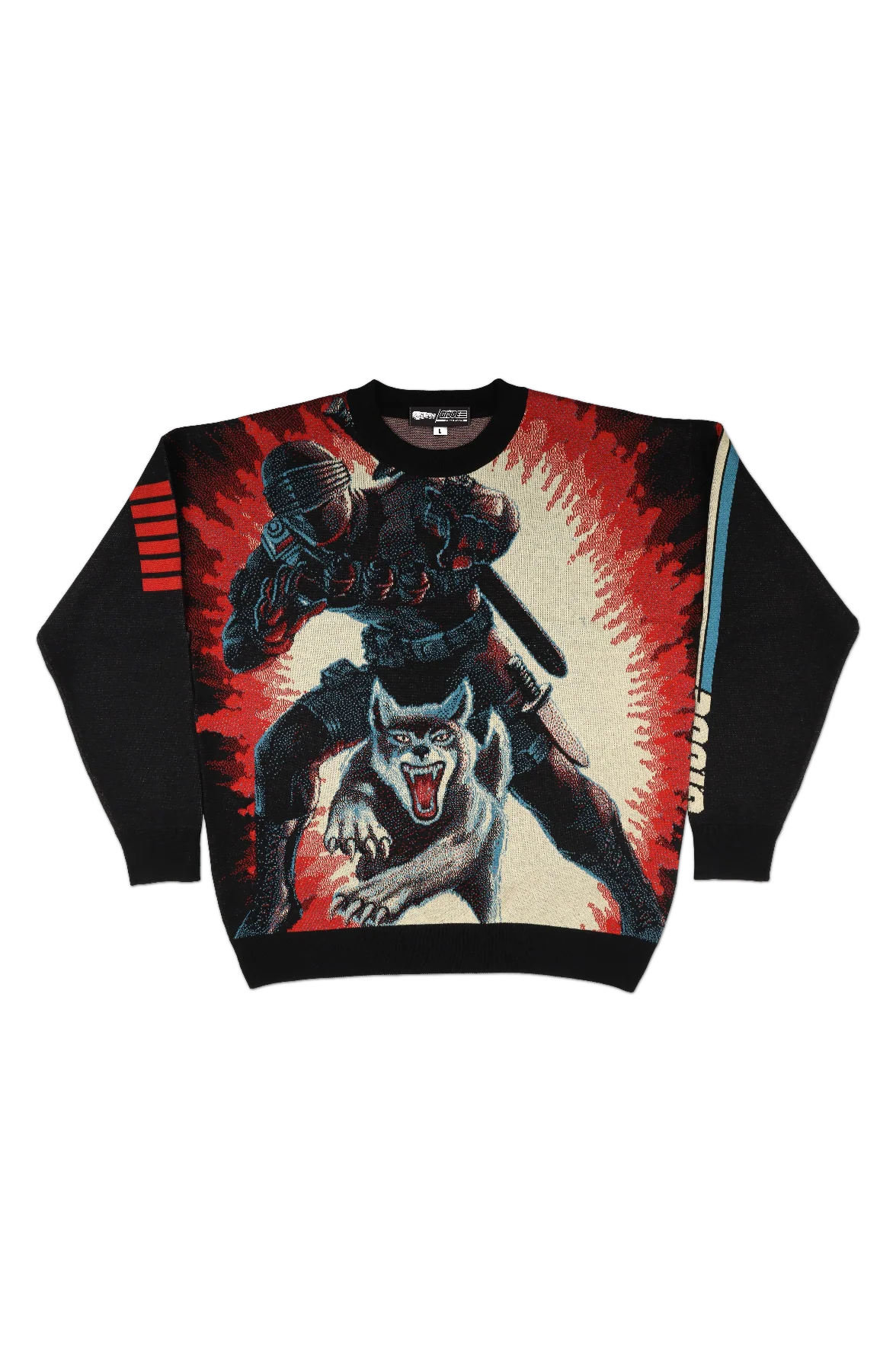Snake Eyes & Timber GI Joe Knitted Sweater - Image 2