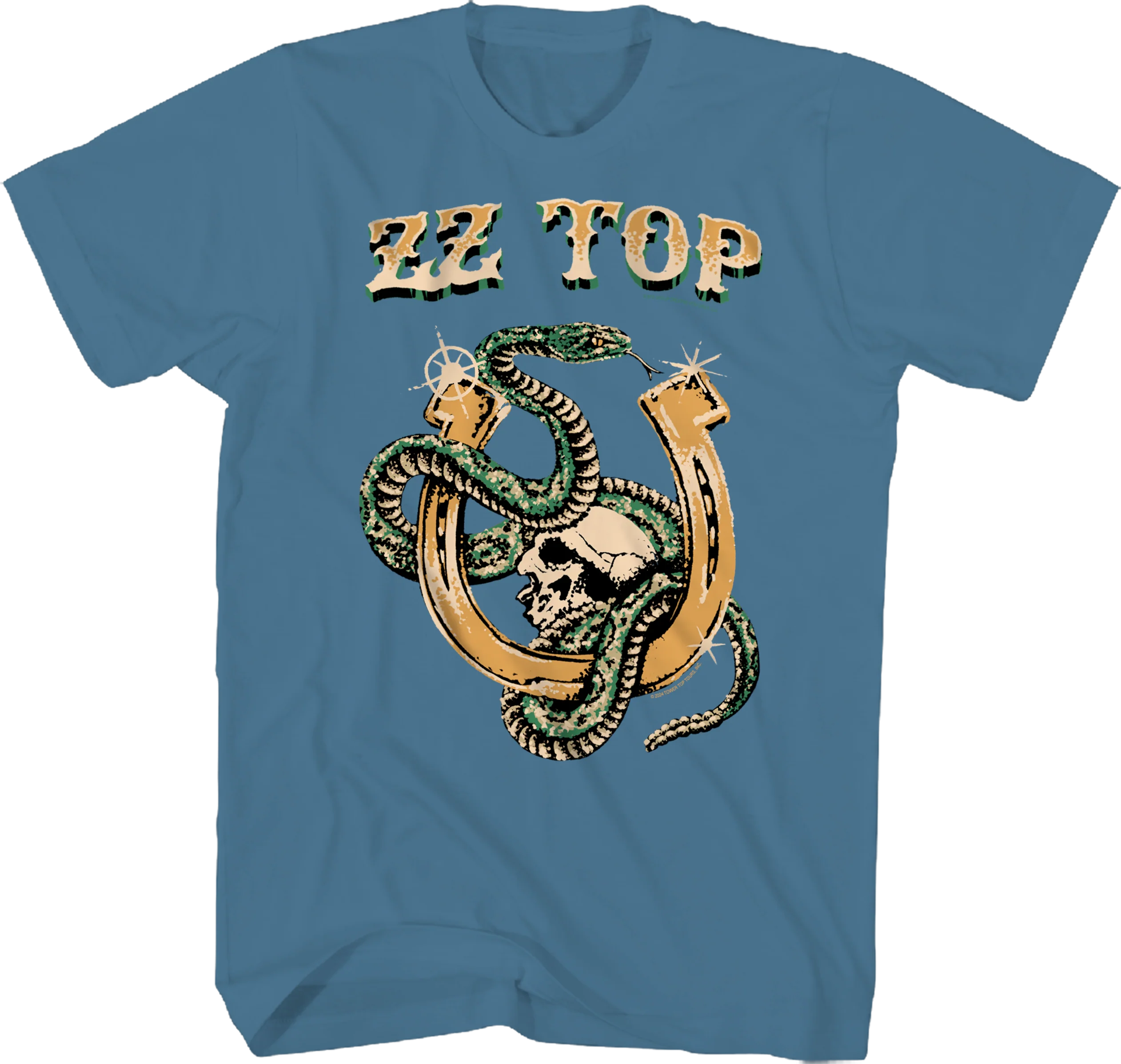 Snake & Skull ZZ Top T-Shirt