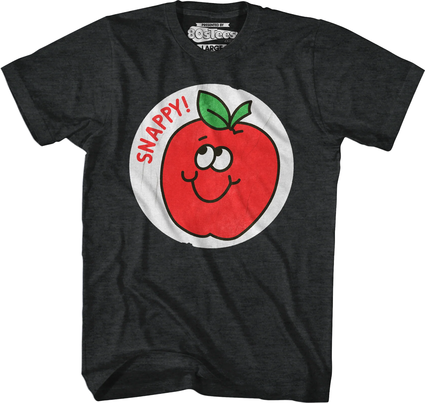 Snappy Apple Scratch & Sniff Sticker T-Shirt - Image 14
