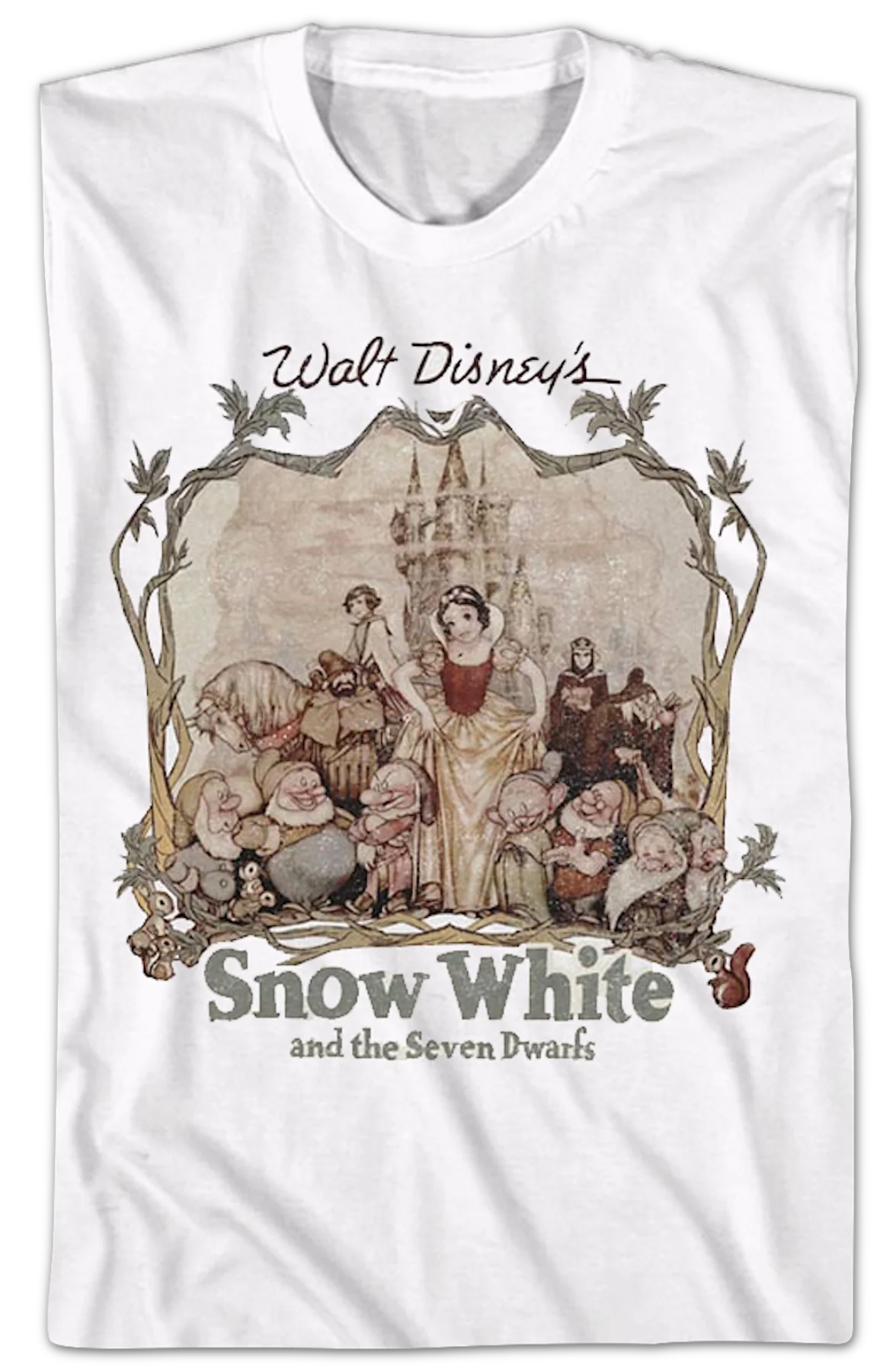 Snow White and the Seven Dwarfs Poster Disney T-Shirt - Image 2