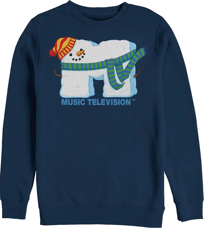 Snowman Logo MTV Sweatshirt