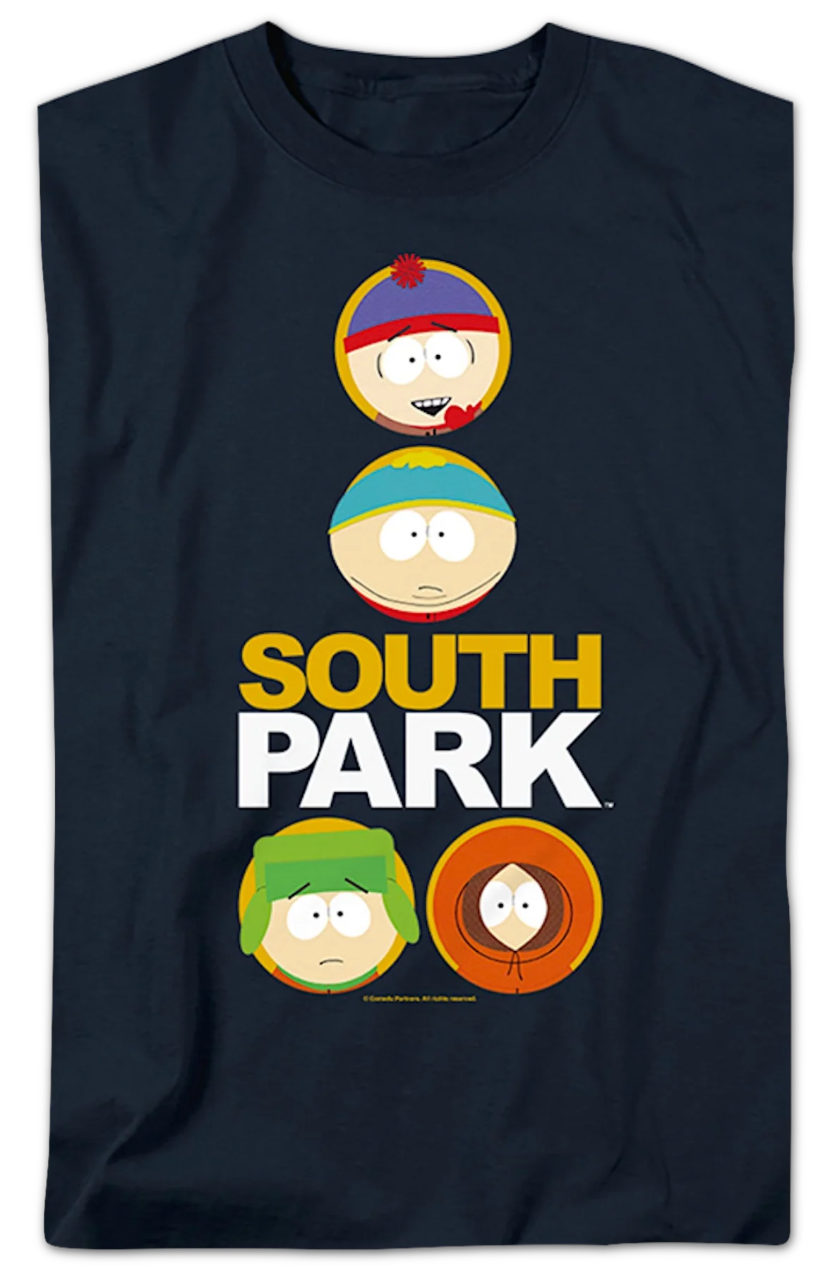 Solid Circles South Park T-Shirt - Image 2