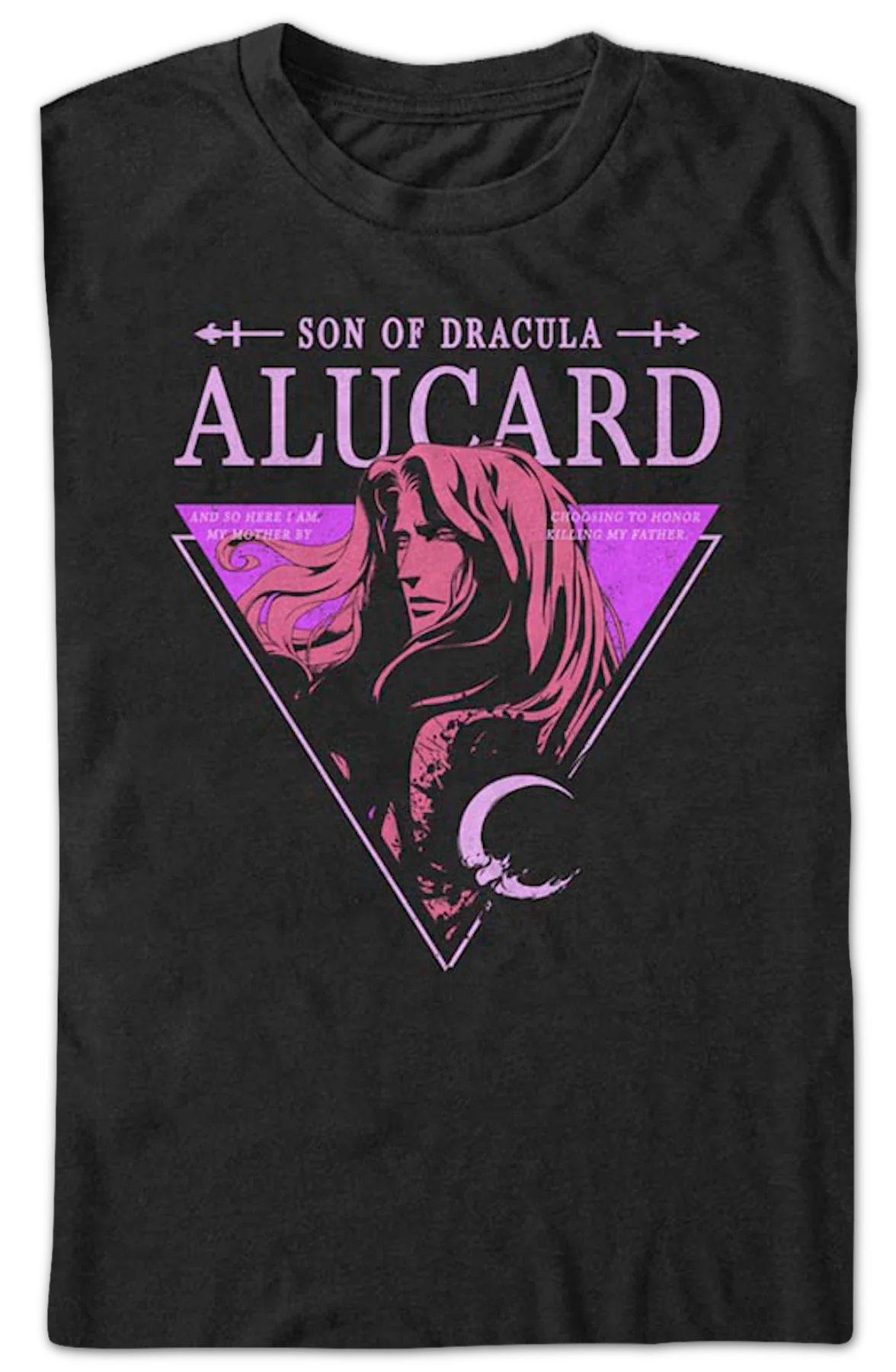 Son Of Dracula Alucard Castlevania T-Shirt - Image 2