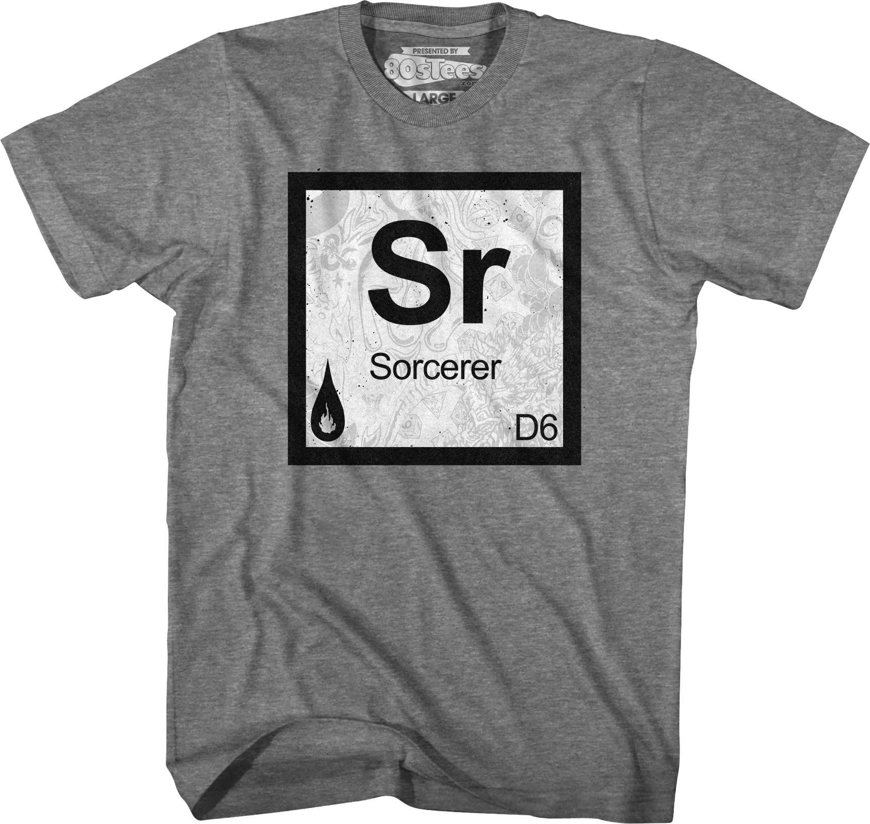 Sorcerer Element Symbol Dungeons & Dragons T-Shirt