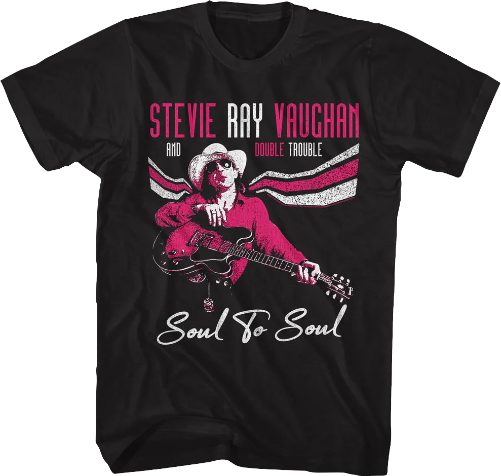 Soul To Soul Stevie Ray Vaughan And Double Trouble T-Shirt
