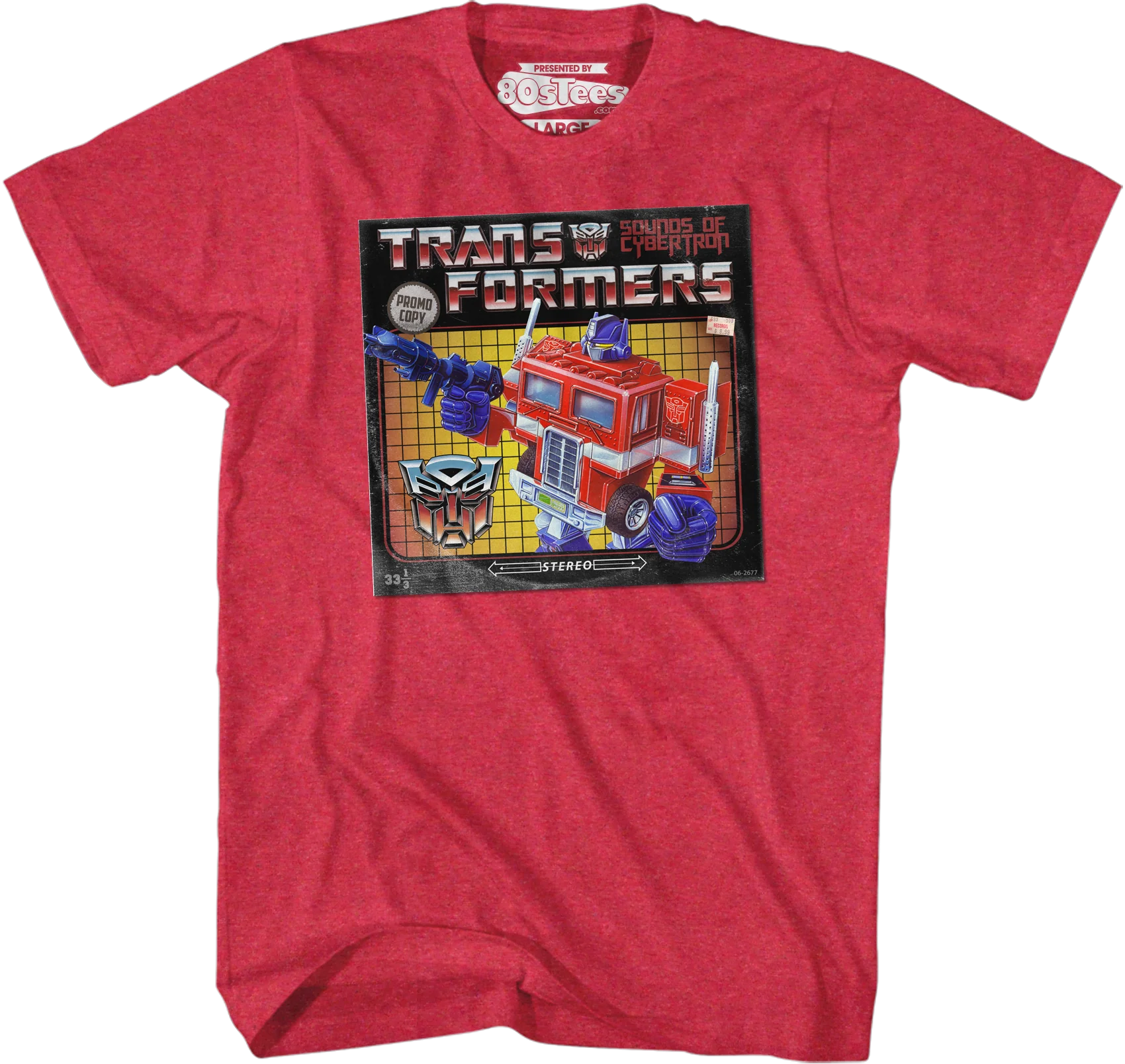 Sounds of Cybertron Transformers T-Shirt