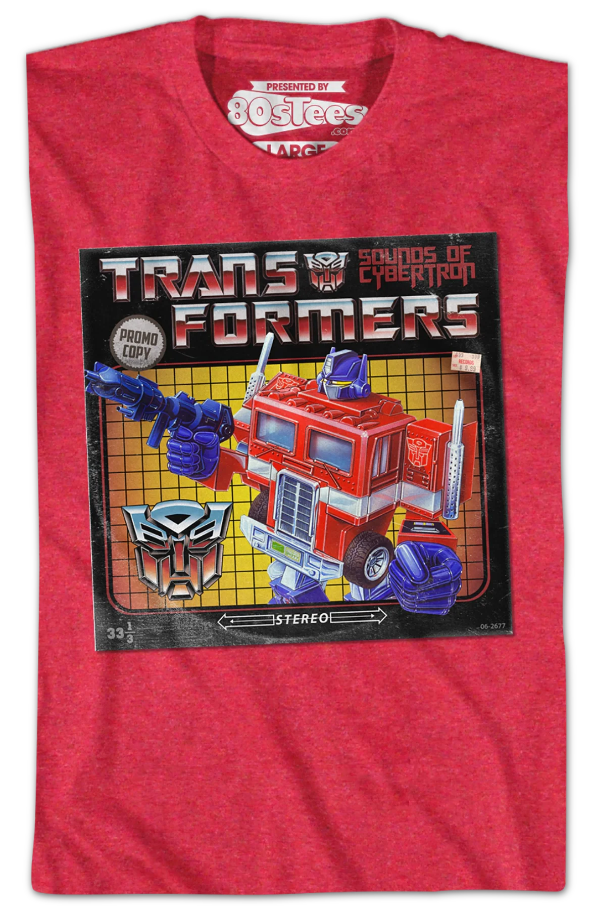 Sounds of Cybertron Transformers T-Shirt - Image 2