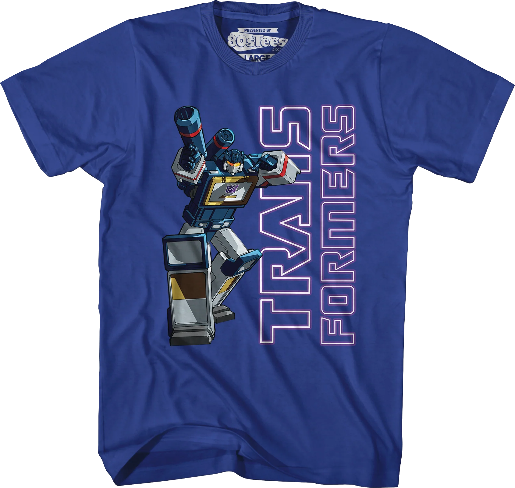 Soundwave Attack Pose Transformers T-Shirt - Image 3