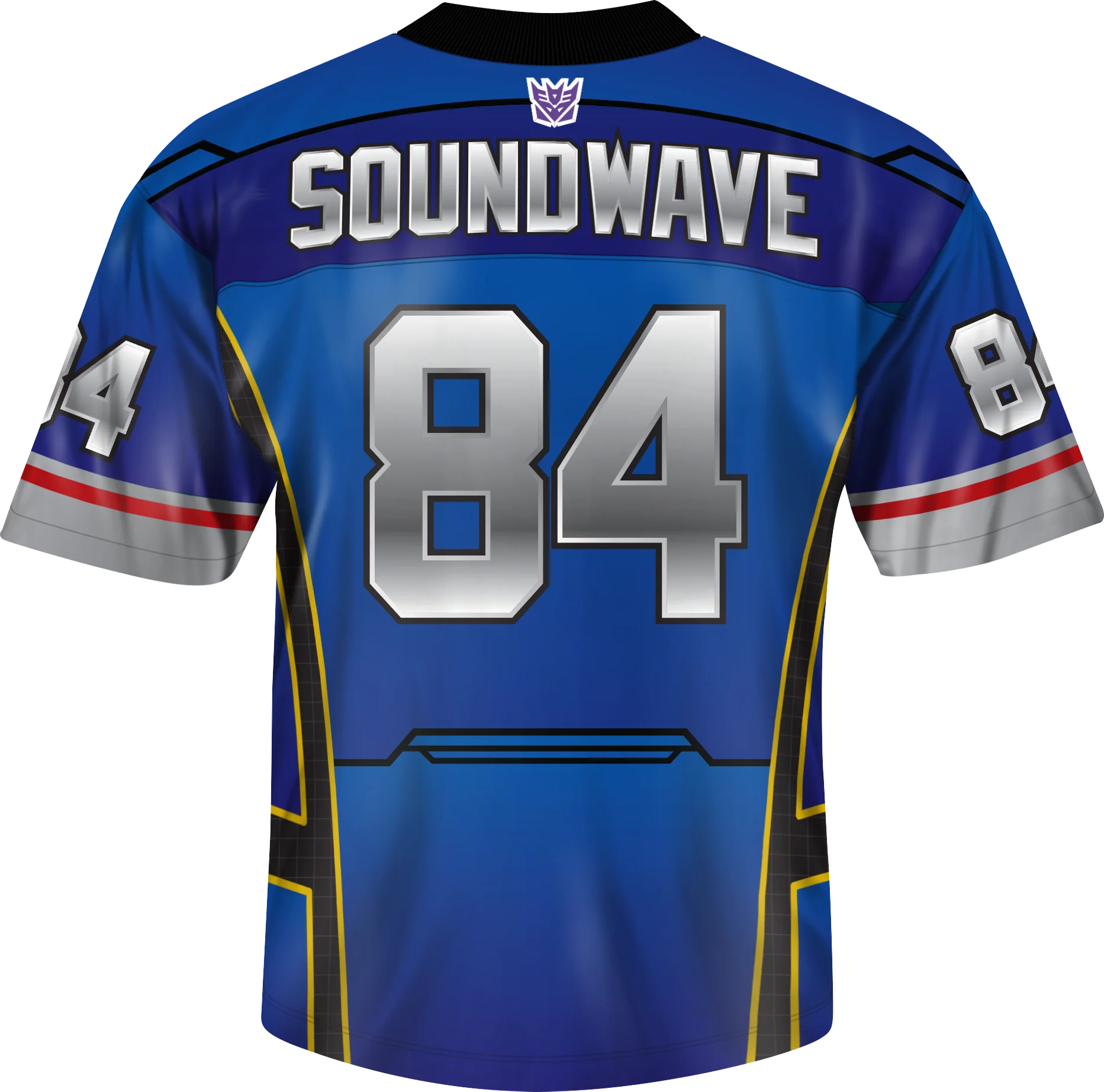 Soundwave Transformers Football Jersey - Image 2