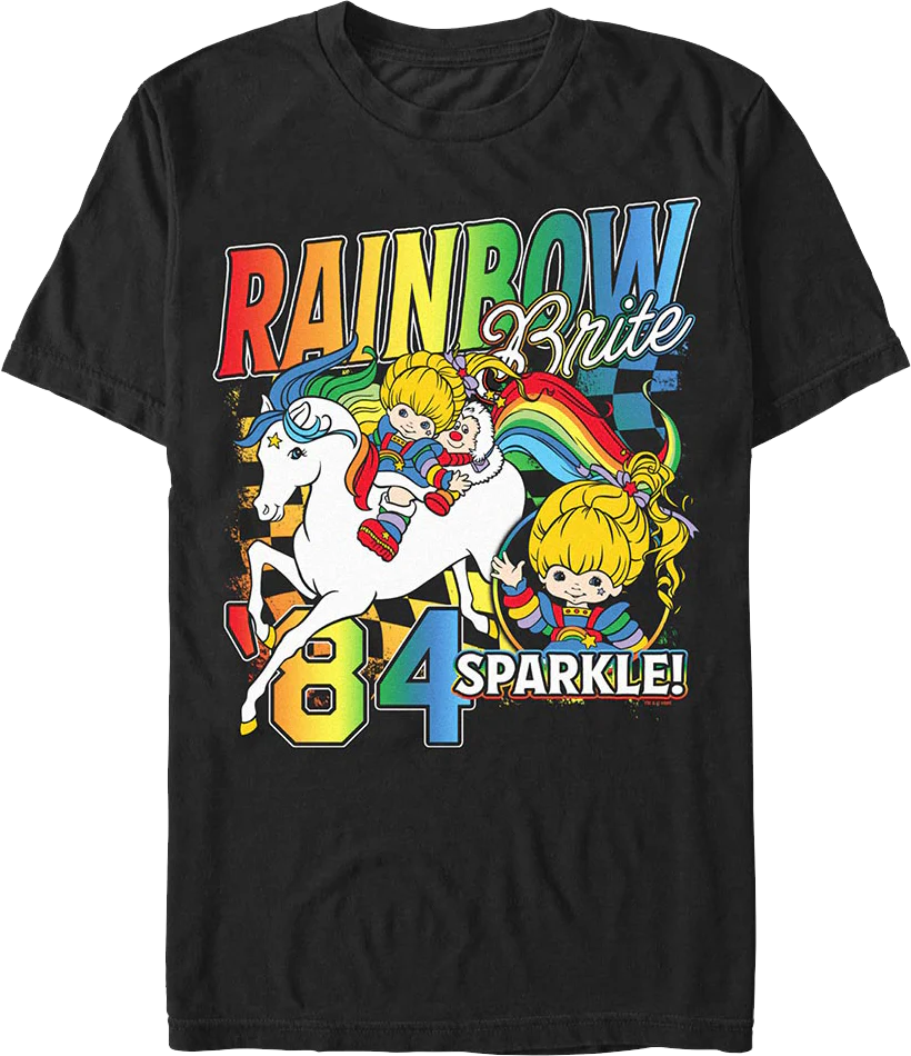 Sparkle Rainbow Brite T-Shirt - Image 2