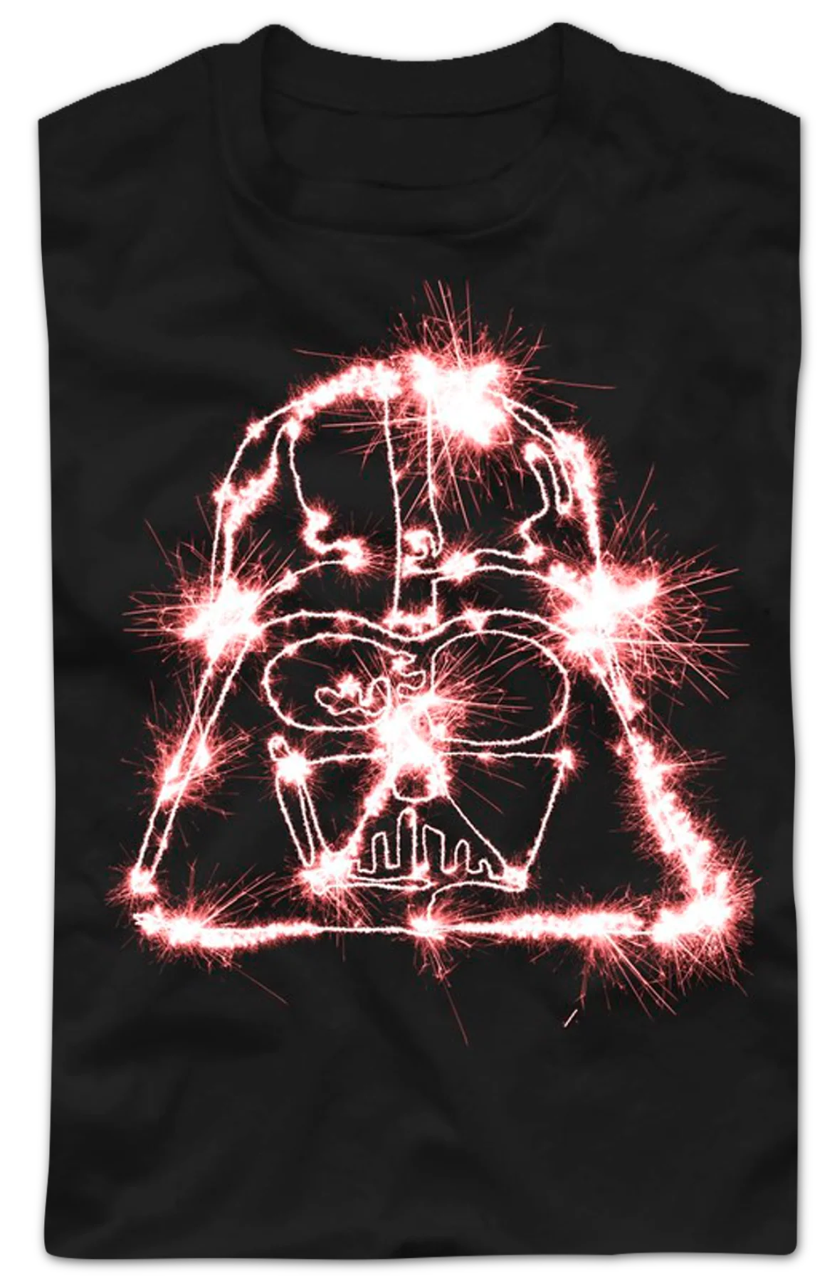 Sparkling Darth Vader Helmet Star Wars T-Shirt - Image 2