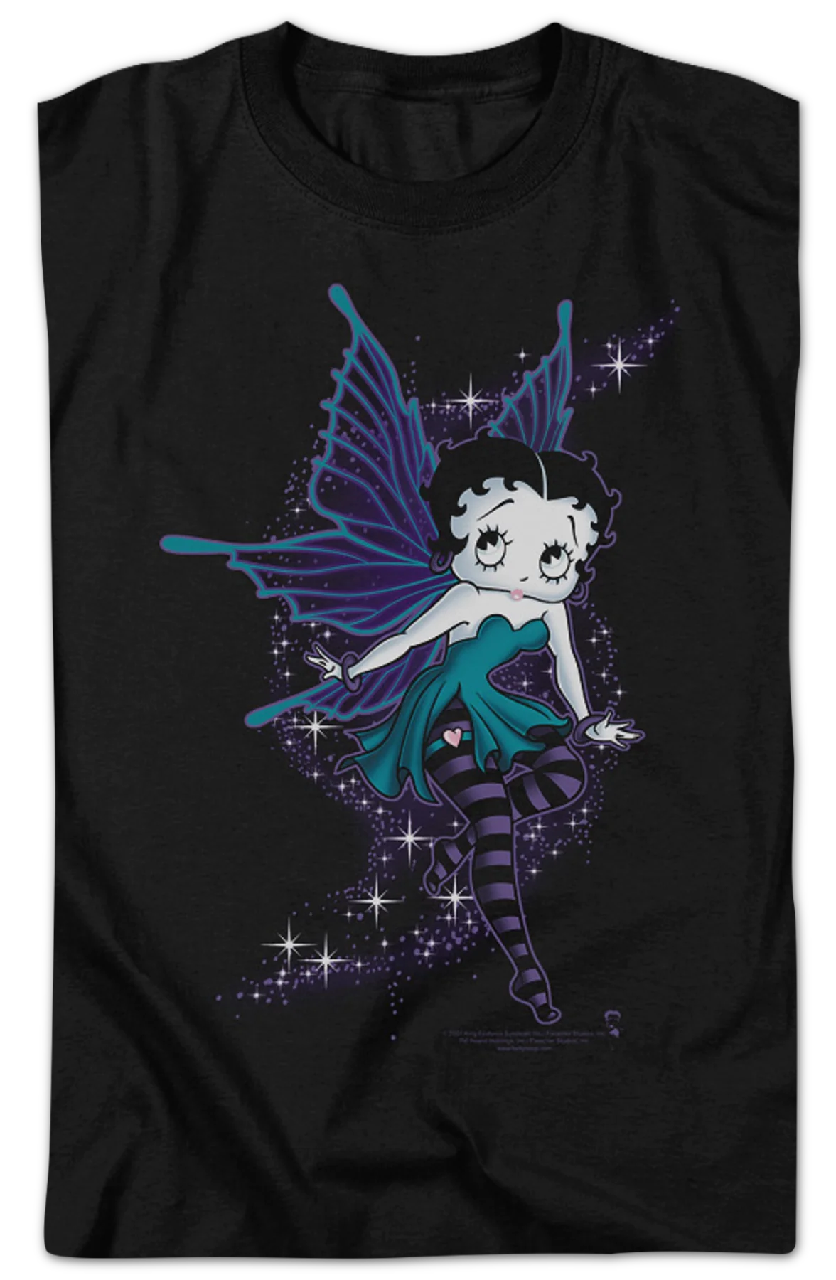 Sparkling Fairy Betty Boop T-Shirt - Image 2