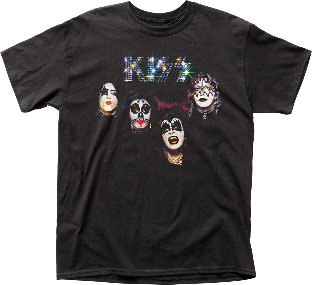 Sparkling Logo KISS T-Shirt