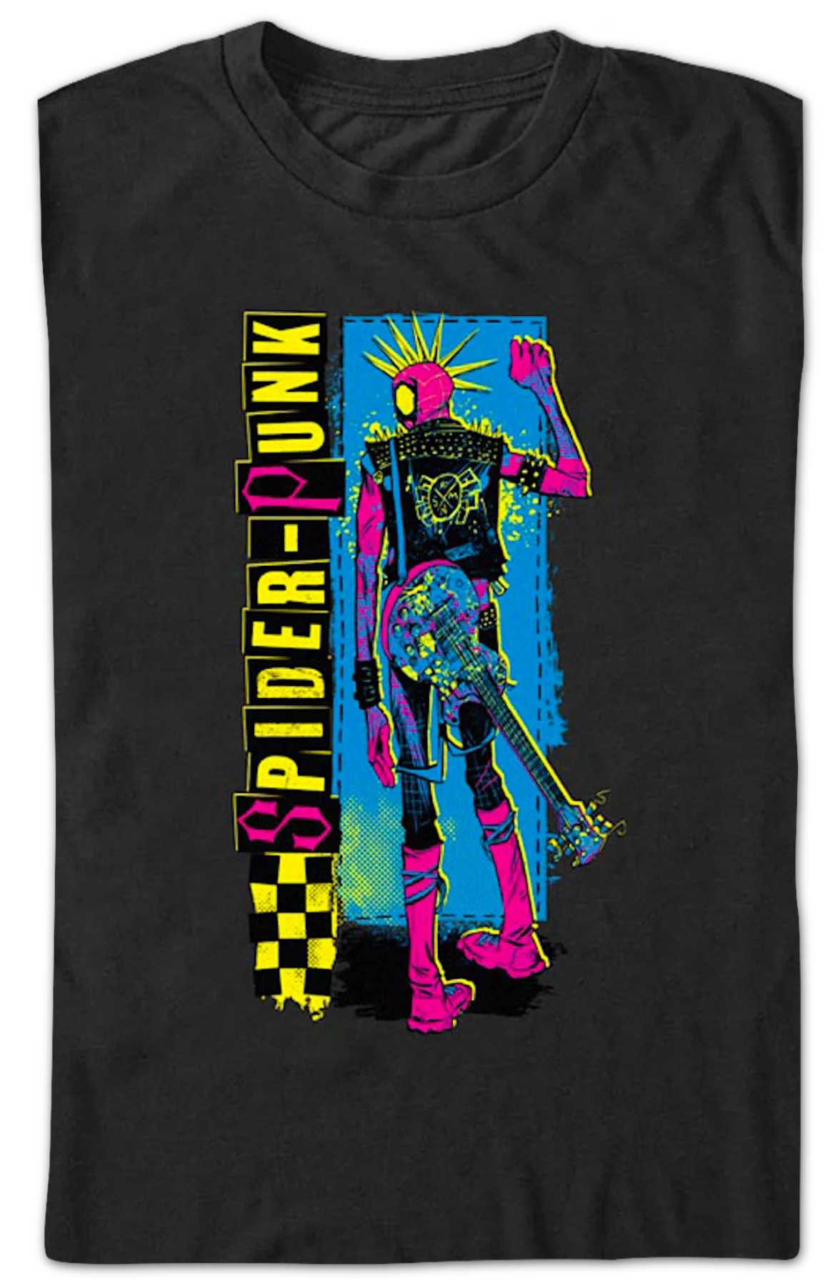 Spider-Punk Marvel Comics T-Shirt - Image 2