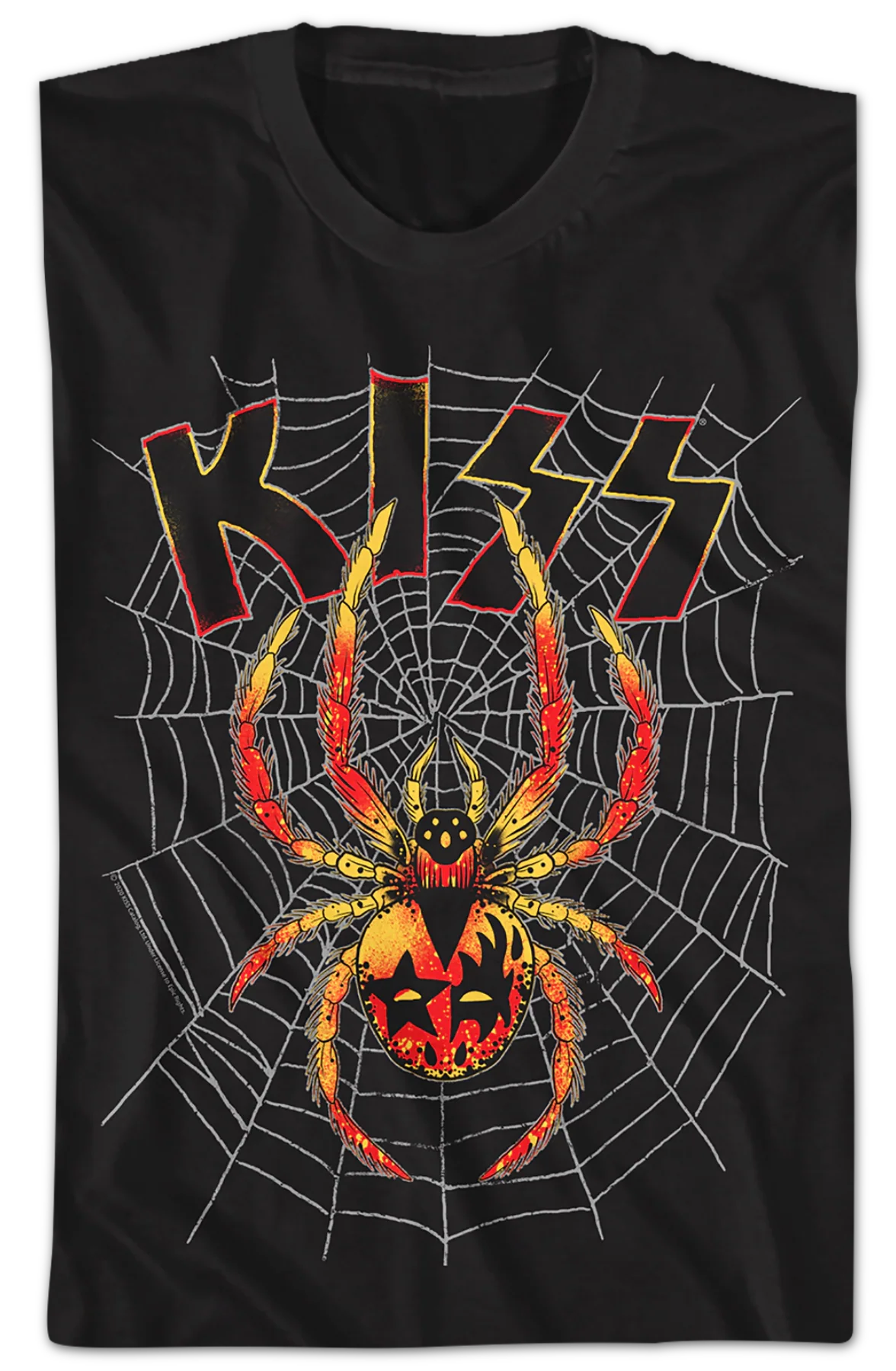 Spider Web KISS Shirt - Image 2