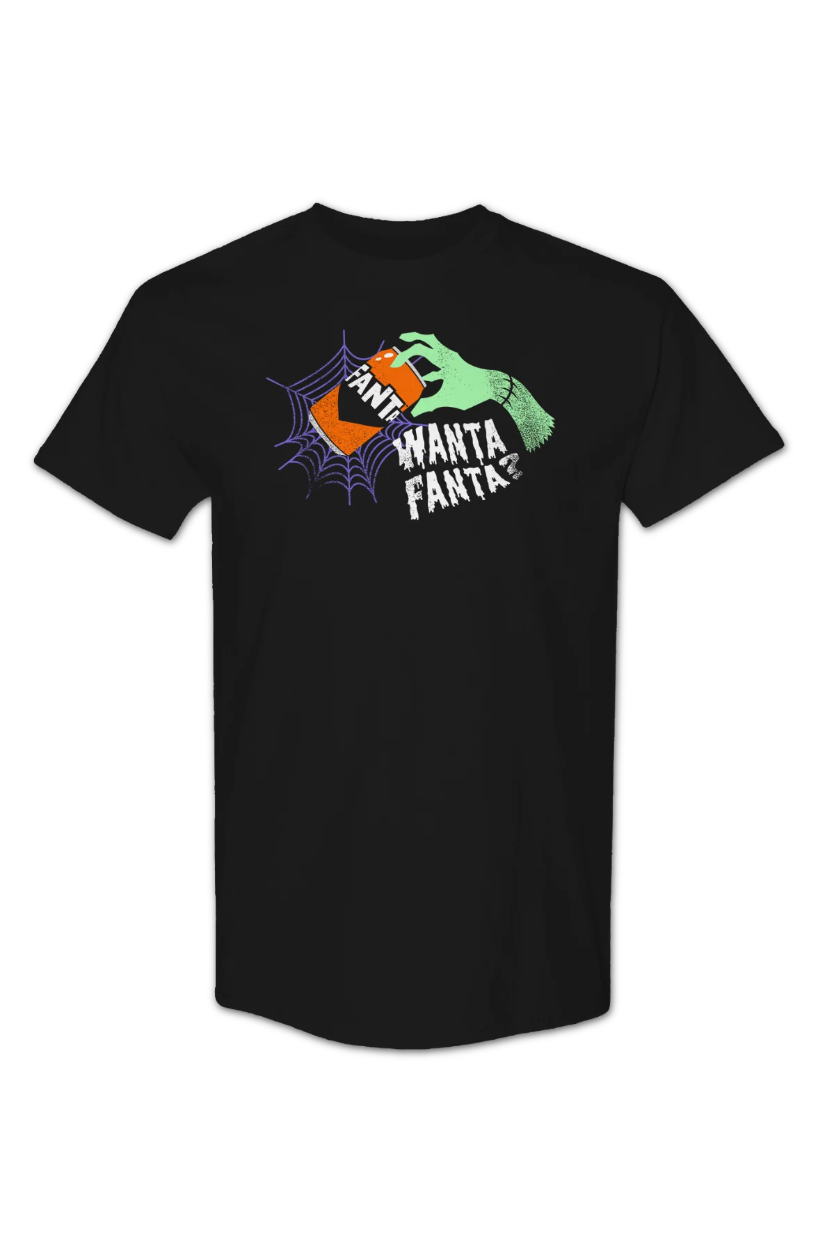 Spider Web Wanta Fanta T-Shirt - Image 2