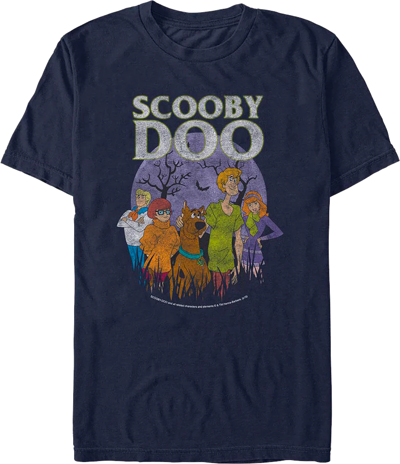 Spooky Moon Scooby-Doo T-Shirt